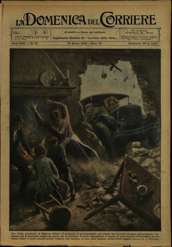 LA DOMENICA DEL CORRIERE 10 marzo 1929 Anno XXXI - … | Immagine principale