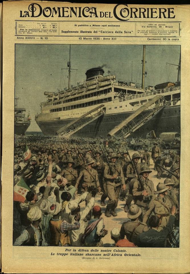 LA DOMENICA DEL CORRIERE 10 Marzo 1935 Anno XXXVII - … | Immagine principale