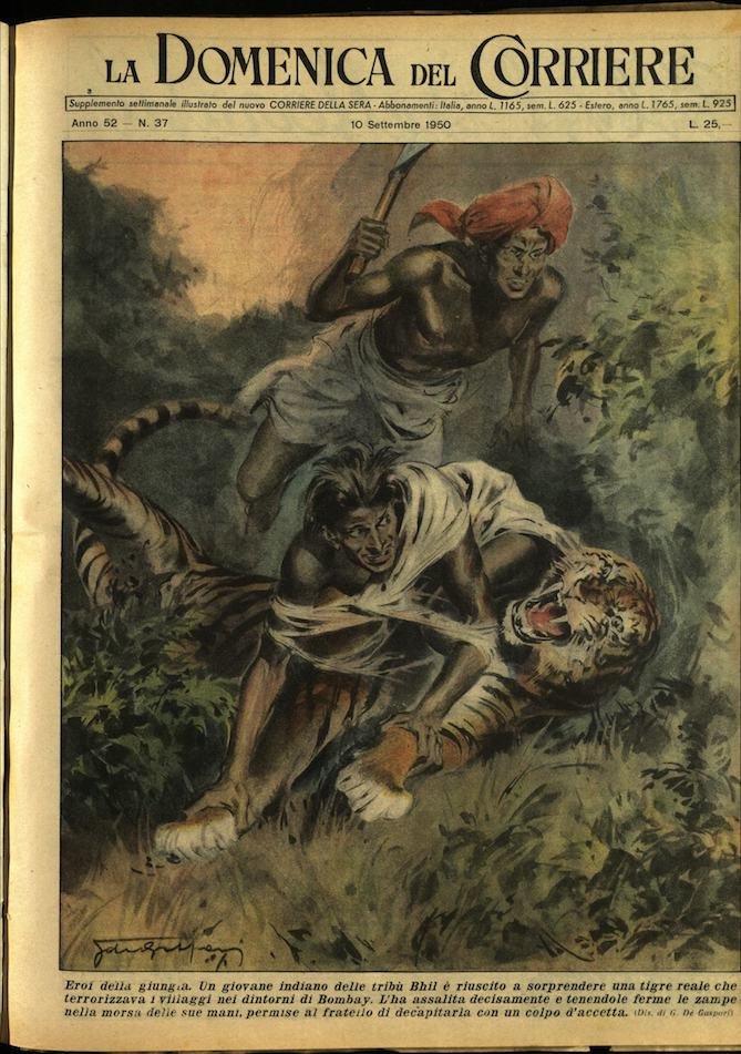 LA DOMENICA DEL CORRIERE. 10 settembre 1950. Anno LII - …