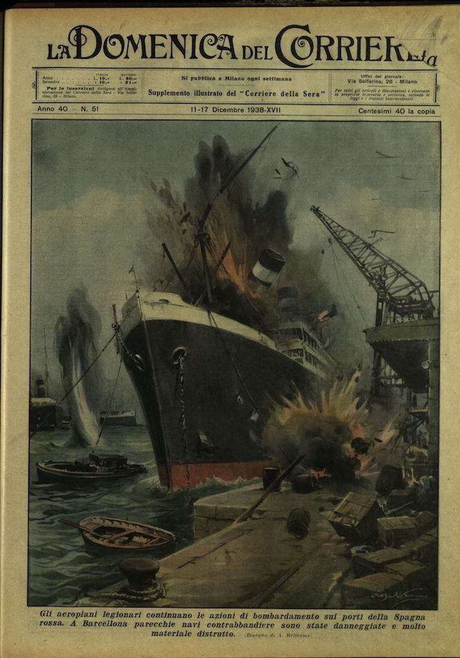 LA DOMENICA DEL CORRIERE 11 - 17 dicembre 1938 Anno … | Immagine principale