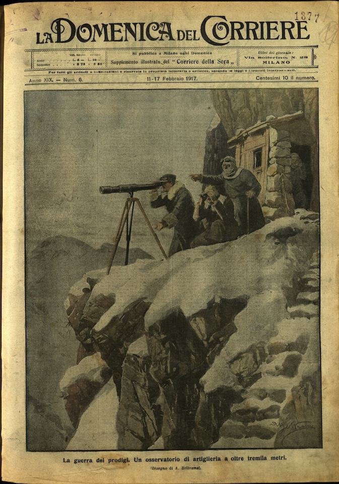 LA DOMENICA DEL CORRIERE. 11 - 17 Febbraio 1917. Anno …