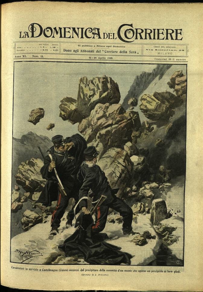 LA DOMENICA DEL CORRIERE 11 - 18 Aprile 1909 Anno … | Immagine principale