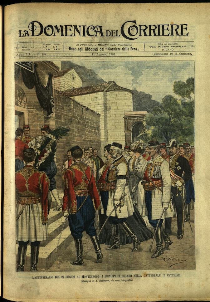 LA DOMENICA DEL CORRIERE 11 Agosto 1901 Anno III - … | Immagine principale