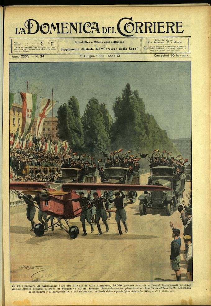 LA DOMENICA DEL CORRIERE 11 giugno 1933 Anno XXXV - … | Immagine principale