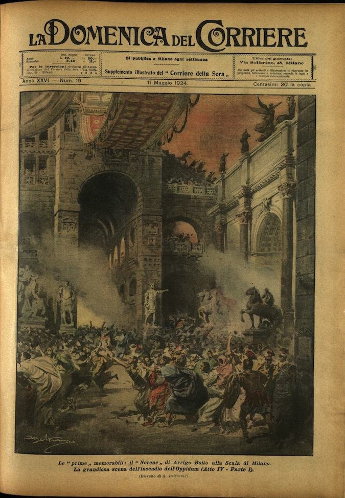 LA DOMENICA DEL CORRIERE. 11 Maggio 1924. Anno XXVI - …