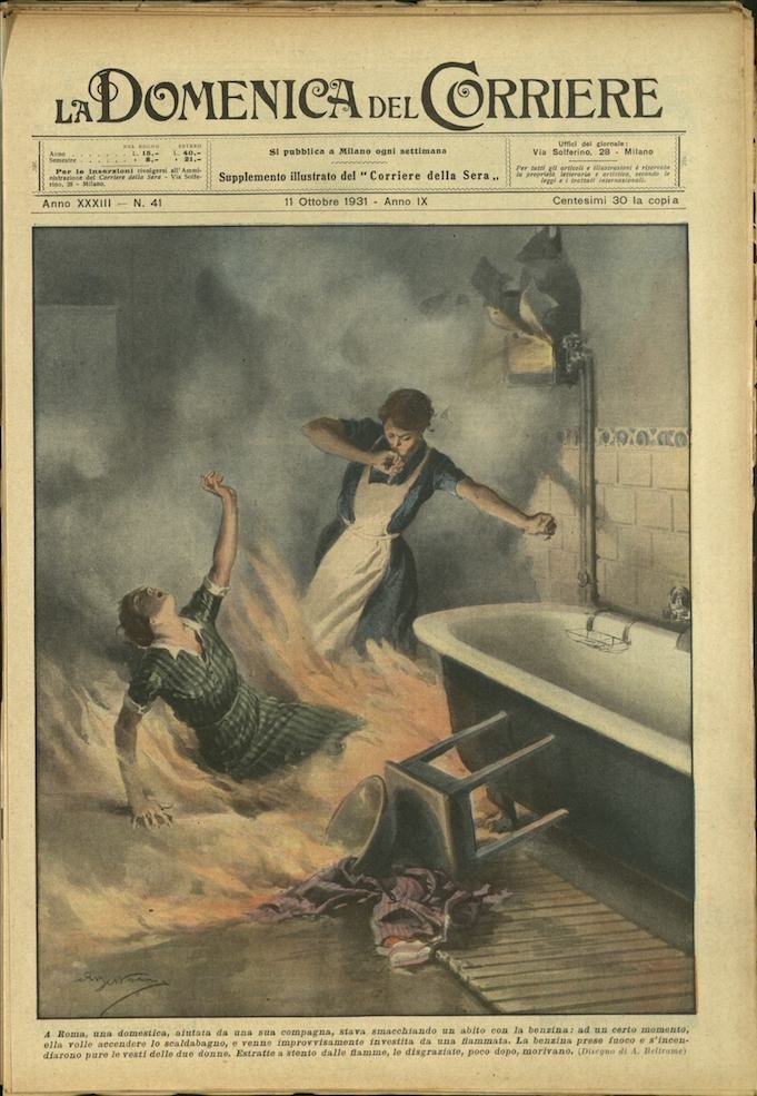 LA DOMENICA DEL CORRIERE 11 ottobre 1931 Anno XXXIII - … | Immagine principale