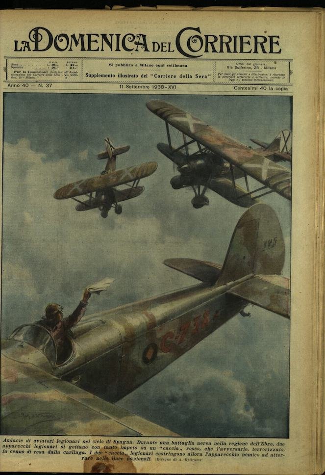 LA DOMENICA DEL CORRIERE 11 settembre 1938 Anno XL - … | Immagine principale