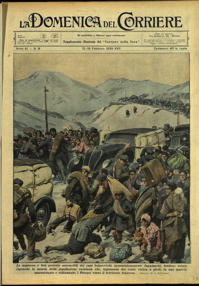 LA DOMENICA DEL CORRIERE 12 - 18 febbraio 1939 Anno … | Immagine principale