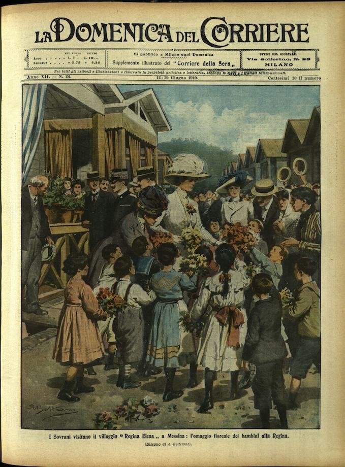LA DOMENICA DEL CORRIERE. 12 - 19 Giugno 1910. Anno …