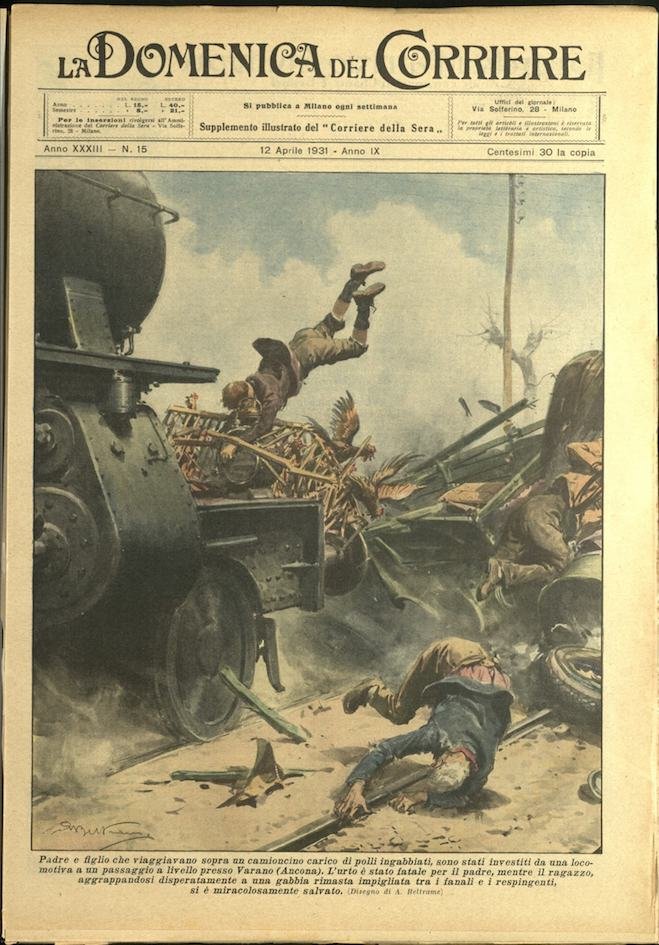 LA DOMENICA DEL CORRIERE 12 Aprile 1931 Anno XXXIII - … | Immagine principale