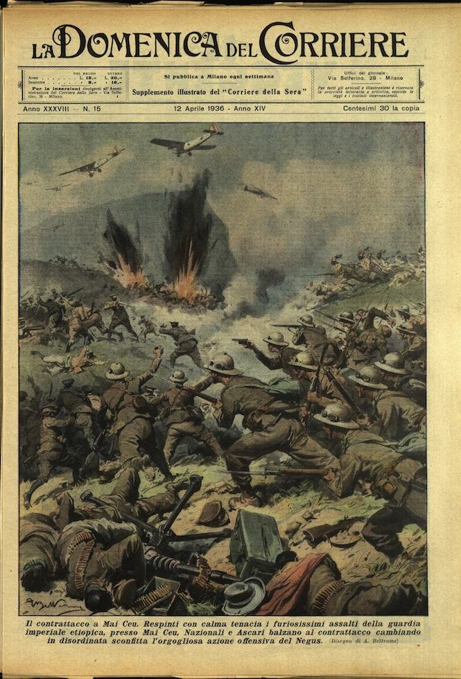 LA DOMENICA DEL CORRIERE 12 Aprile 1936 Anno XXXVIII - … | Immagine principale