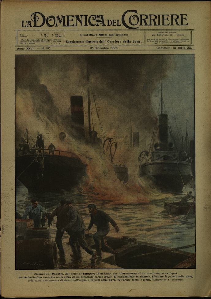 LA DOMENICA DEL CORRIERE 12 dicembre 1926 Anno XXVIII - … | Immagine principale