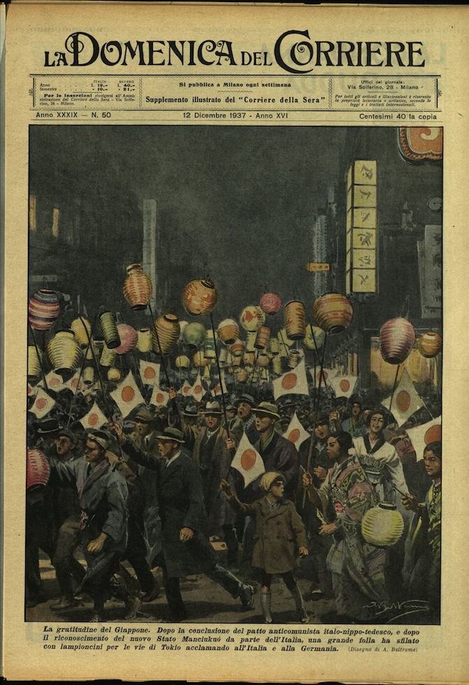 LA DOMENICA DEL CORRIERE 12 dicembre 1937 Anno XXXIX - … | Immagine principale