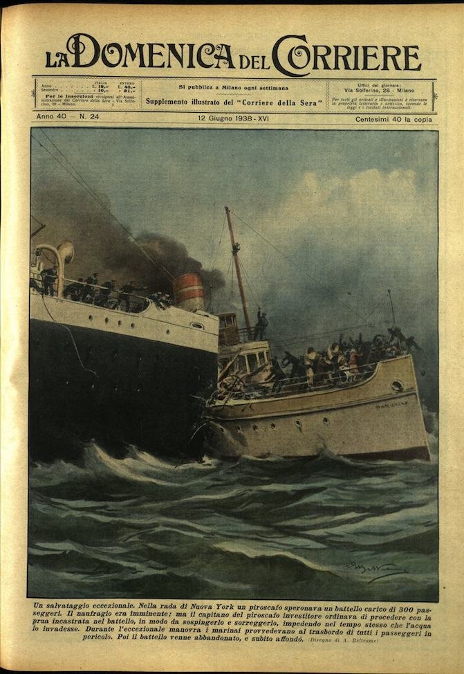 LA DOMENICA DEL CORRIERE 12 giugno 1938 Anno XL - … | Immagine principale