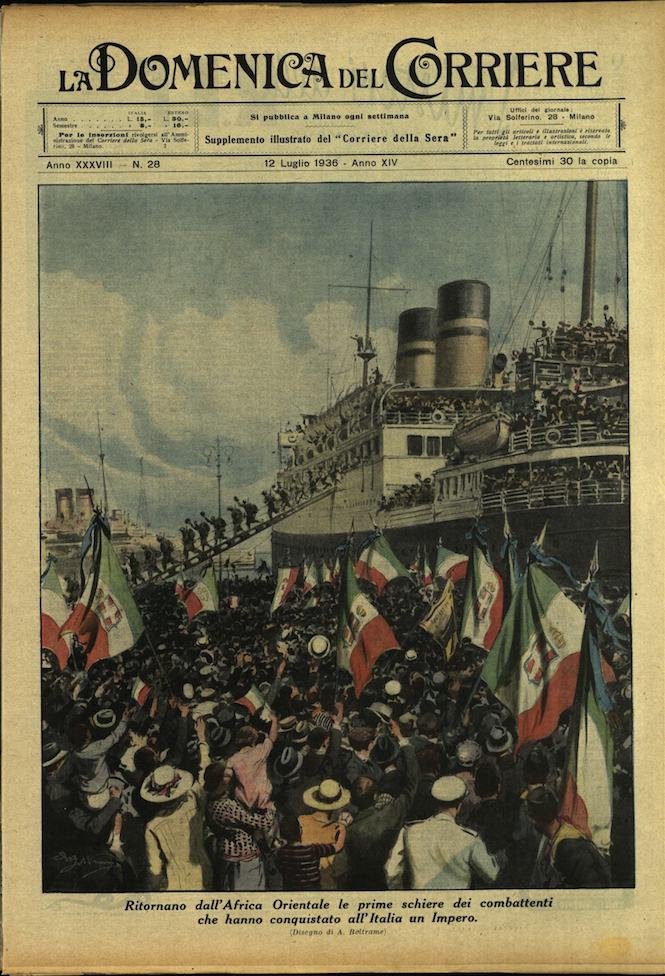 LA DOMENICA DEL CORRIERE 12 Luglio 1936 Anno XXXVIII - … | Immagine principale