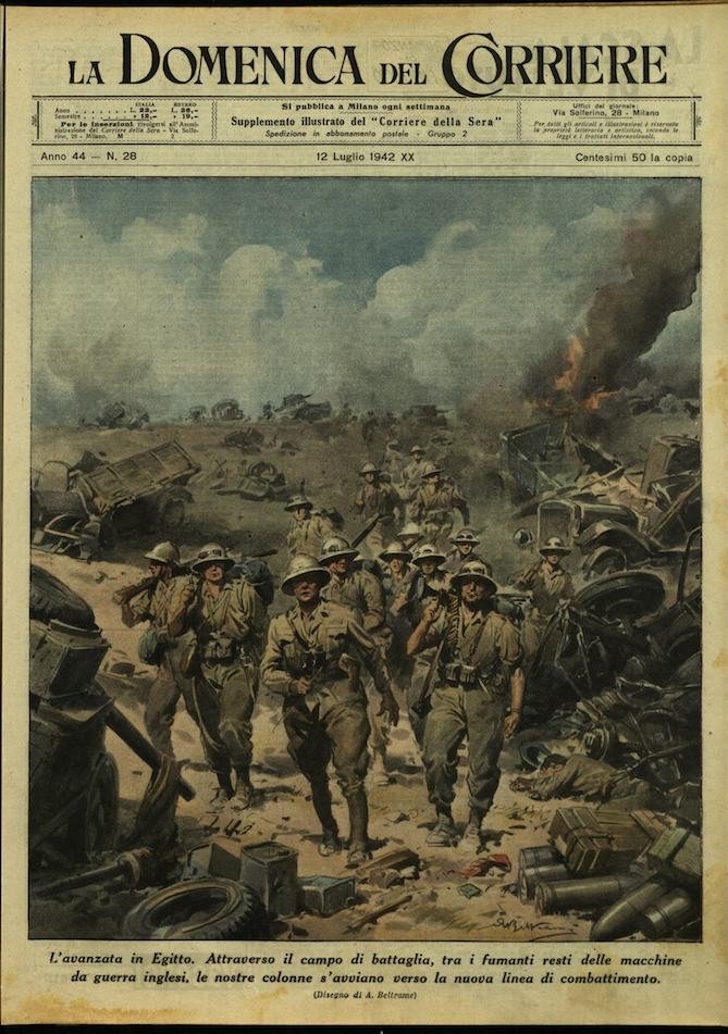 LA DOMENICA DEL CORRIERE. 12 luglio 1942. Anno XLIV - …