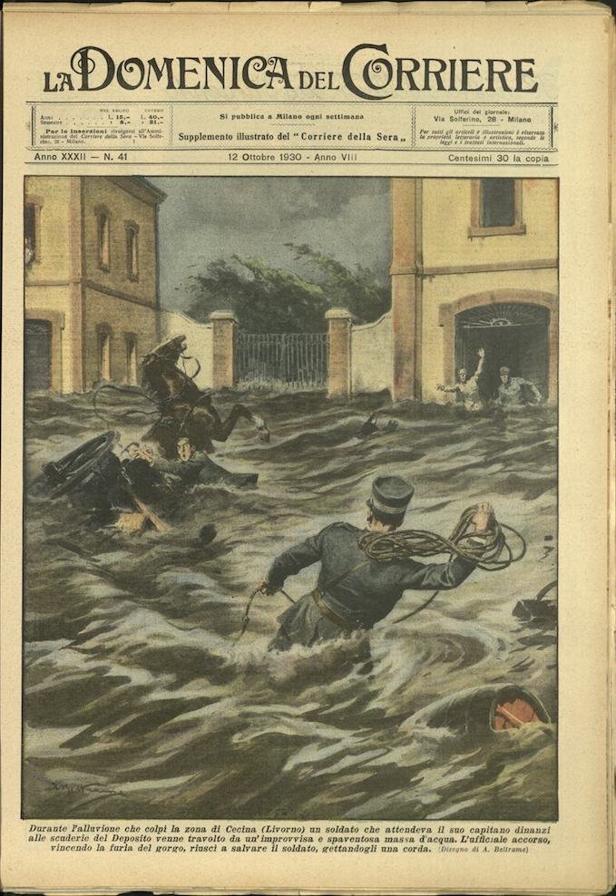 LA DOMENICA DEL CORRIERE 12 Ottobre 1930 Anno XXXII - … | Immagine principale