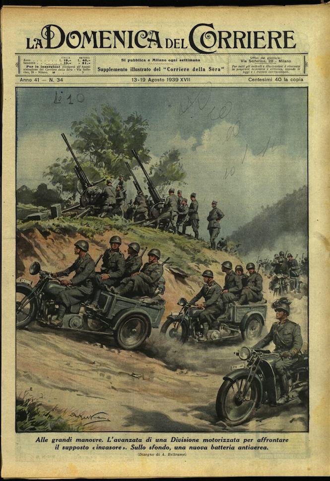 LA DOMENICA DEL CORRIERE 13 - 19 agosto 1939 Anno … | Immagine principale