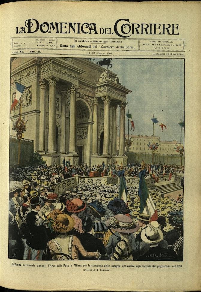 LA DOMENICA DEL CORRIERE 13 - 20 Giugno 1909 Anno … | Immagine principale