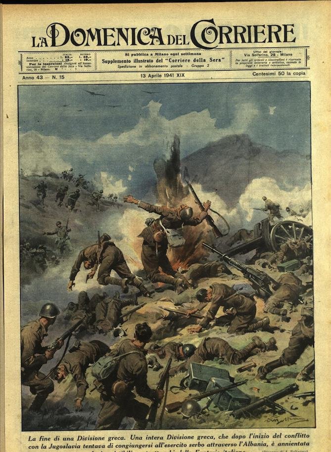 LA DOMENICA DEL CORRIERE 13 aprile 1941 Anno XLIII - … | Immagine principale