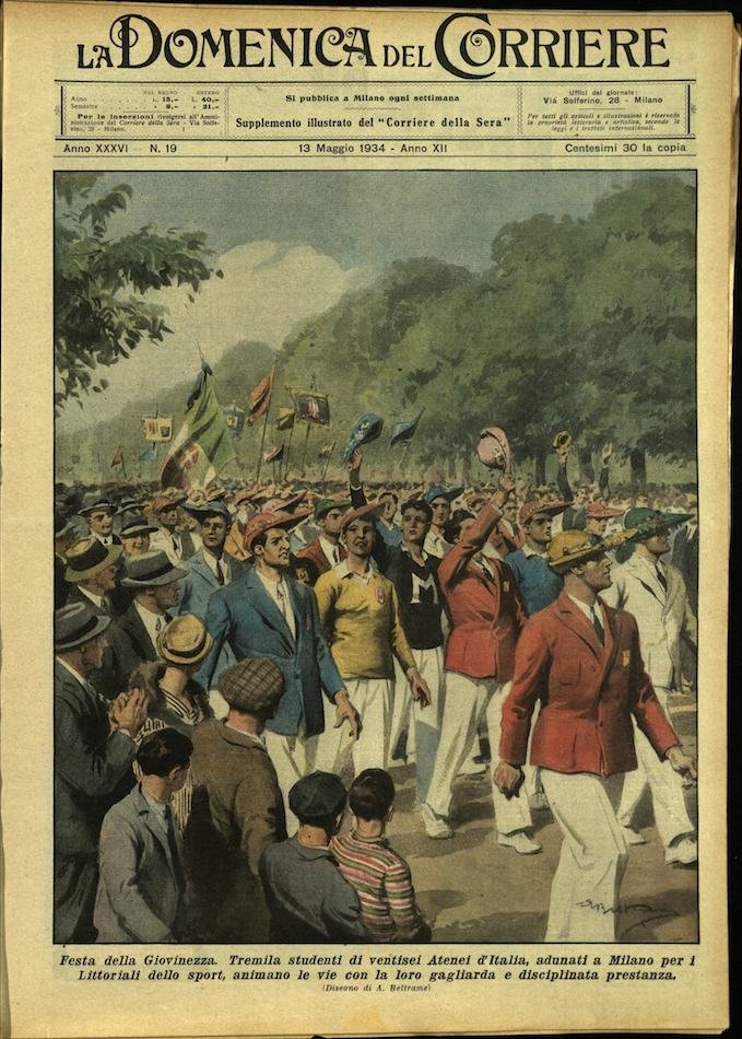 LA DOMENICA DEL CORRIERE 13 maggio 1934 Anno XXXVI - … | Immagine principale