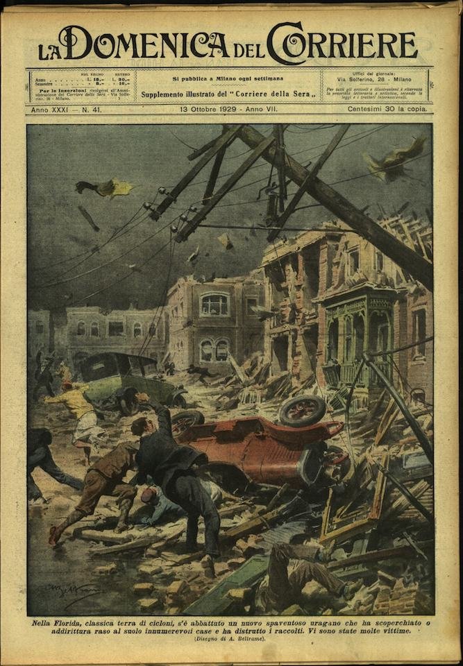 LA DOMENICA DEL CORRIERE 13 ottobre 1929 Anno XXXI - … | Immagine principale