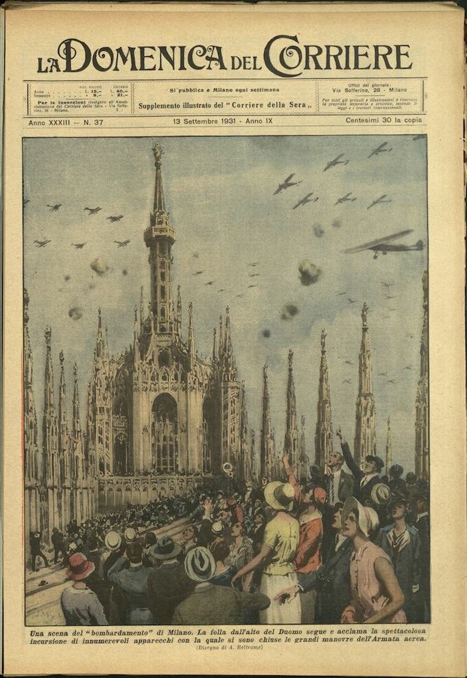 LA DOMENICA DEL CORRIERE 13 settembre 1931 Anno XXXIII - … | Immagine principale