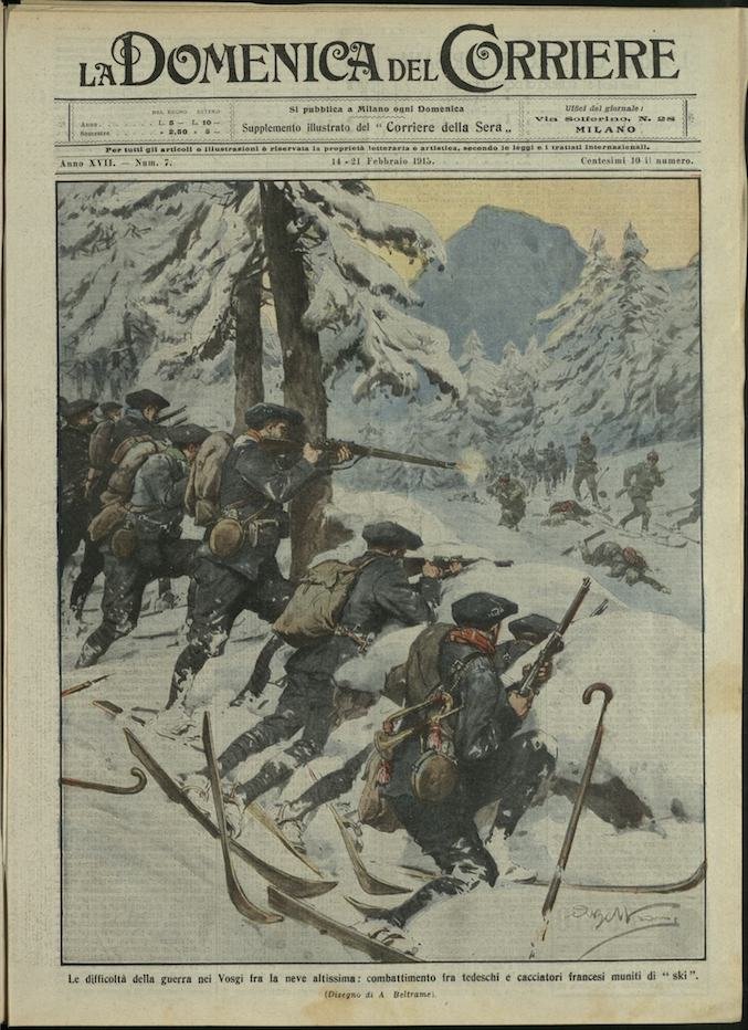 LA DOMENICA DEL CORRIERE. 14 - 21 Febbraio 1915. Anno …