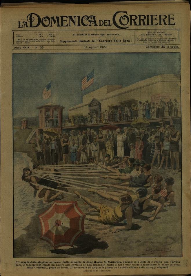 LA DOMENICA DEL CORRIERE 14 agosto 1927 Anno XXIX - … | Immagine principale