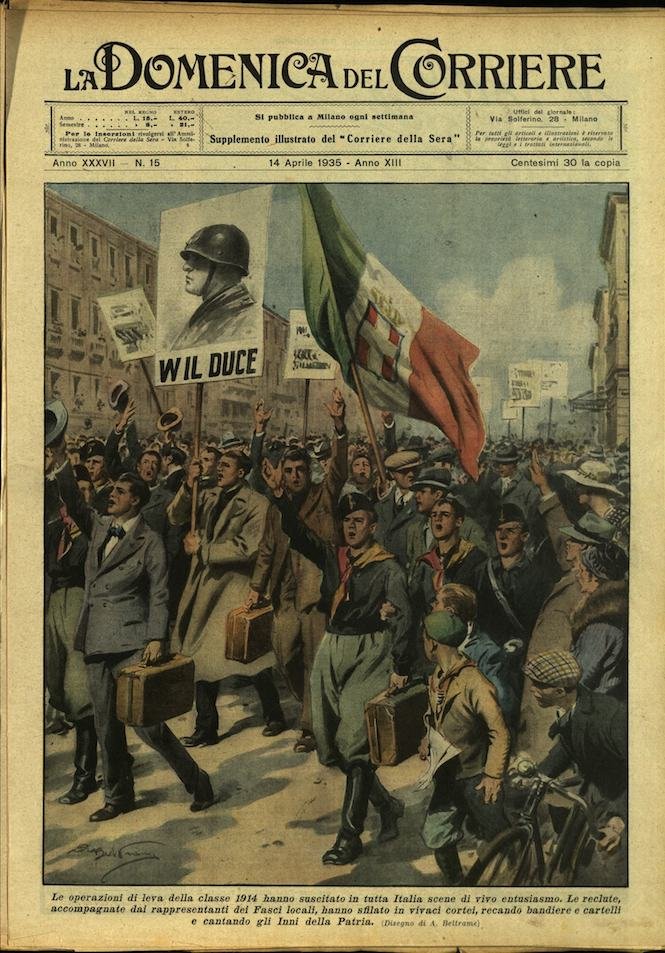 LA DOMENICA DEL CORRIERE 14 Aprile 1935 Anno XXXVII - … | Immagine principale