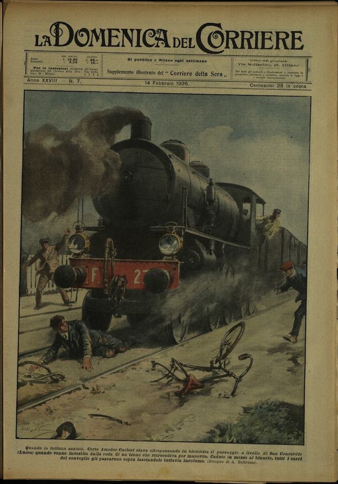 LA DOMENICA DEL CORRIERE 14 febbraio 1926 Anno XXVIII - … | Immagine principale