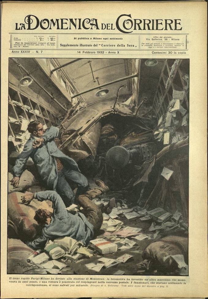 LA DOMENICA DEL CORRIERE 14 febbraio 1932 Anno XXXIV - … | Immagine principale