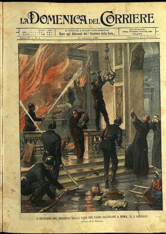 LA DOMENICA DEL CORRIERE 14 gennaio 1900 Anno II - … | Immagine principale