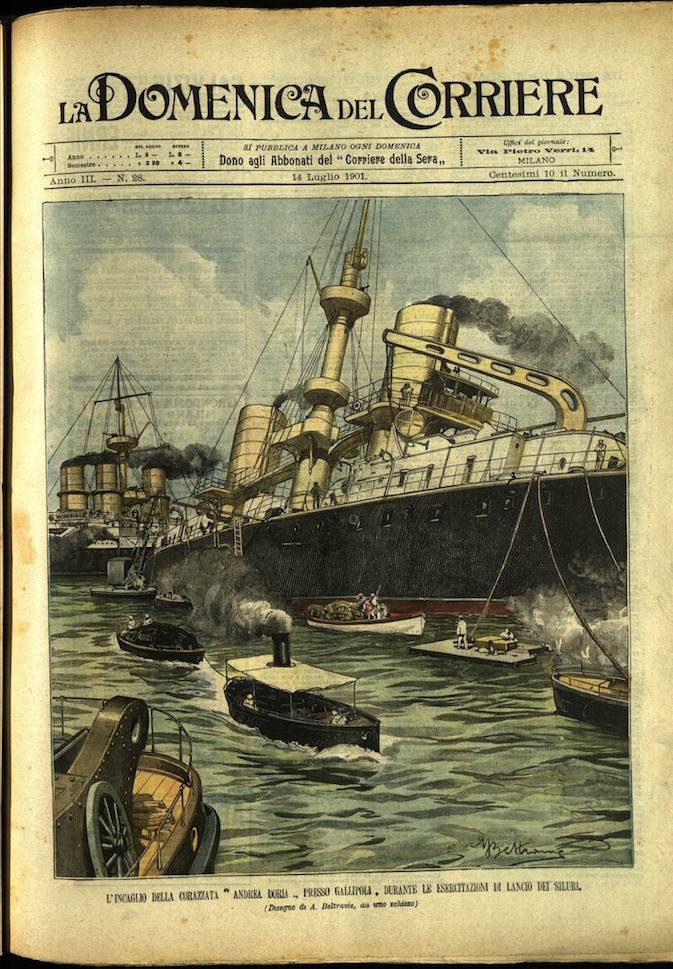 LA DOMENICA DEL CORRIERE 14 Luglio 1901 Anno III - … | Immagine principale