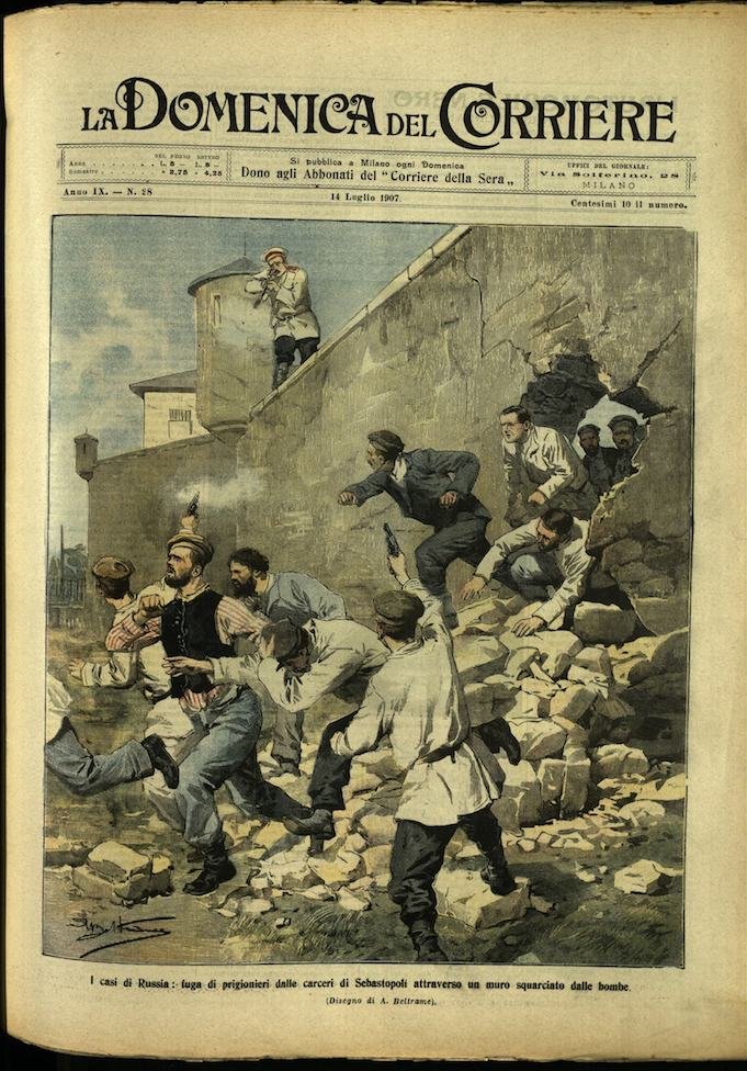 LA DOMENICA DEL CORRIERE. 14 Luglio 1907. Anno IX - …