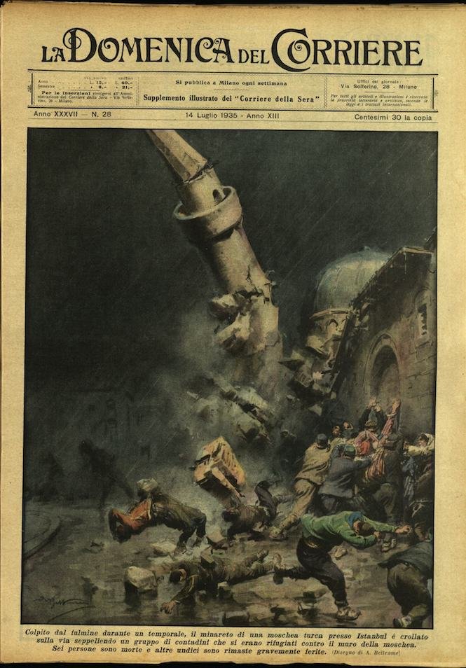 LA DOMENICA DEL CORRIERE 14 Luglio 1935 Anno XXXVII - … | Immagine principale