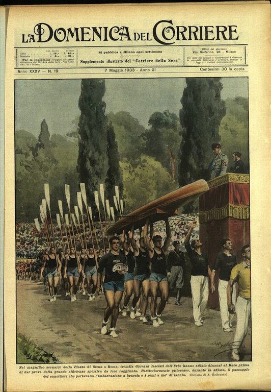 LA DOMENICA DEL CORRIERE 14 Maggio 1933 Anno XXXV - … | Immagine Gallery 2