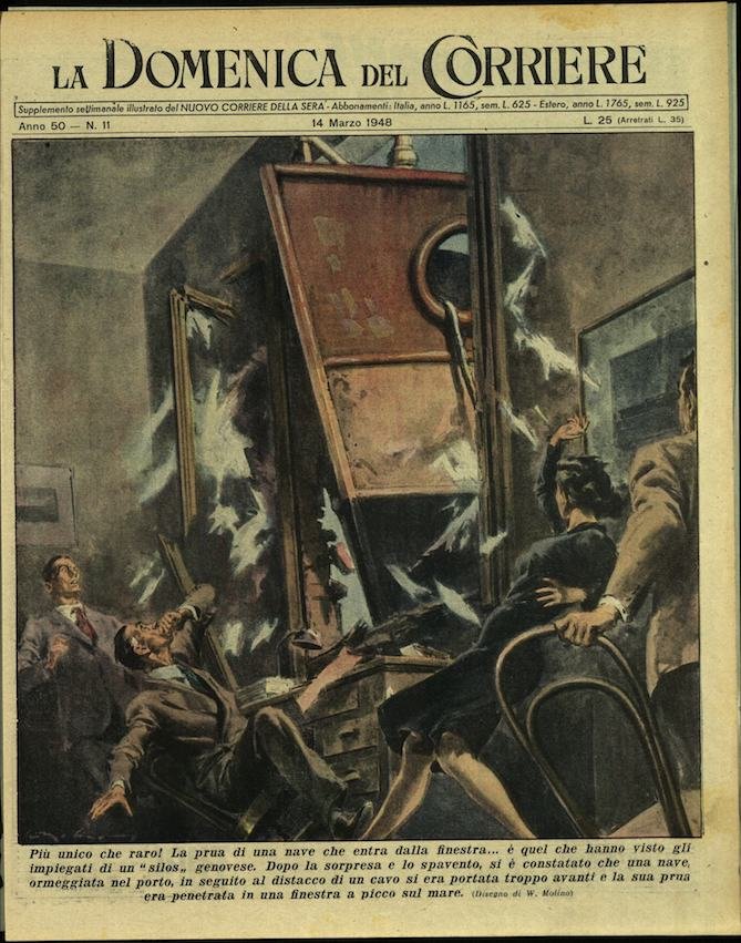 LA DOMENICA DEL CORRIERE. 14 marzo 1948. Anno L - …
