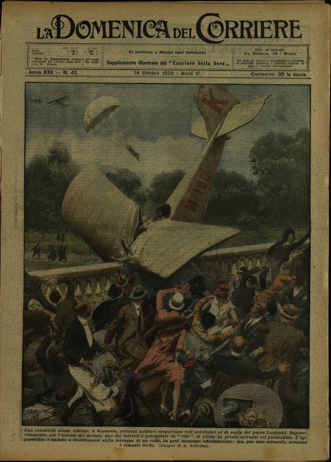 LA DOMENICA DEL CORRIERE 14 Ottobre 1928 Anno XXX - … | Immagine principale