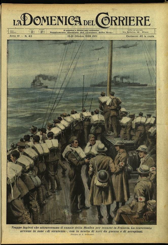 LA DOMENICA DEL CORRIERE 15 - 21 ottobre 1939 Anno … | Immagine principale