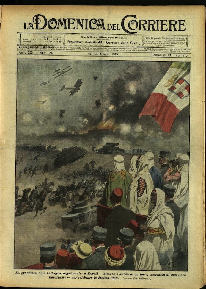 LA DOMENICA DEL CORRIERE. 15 - 22 giugno 1919. Anno …