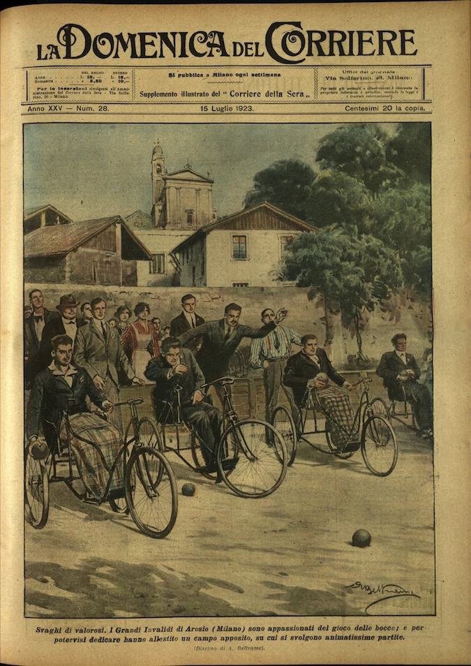 LA DOMENICA DEL CORRIERE. 15 luglio 1923. Anno XXV - …