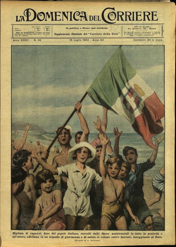 LA DOMENICA DEL CORRIERE 15 luglio 1934 Anno XXXVI - … | Immagine principale