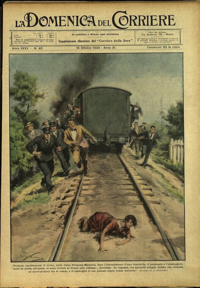 LA DOMENICA DEL CORRIERE 15 ottobre 1933 Anno XXXV - … | Immagine principale