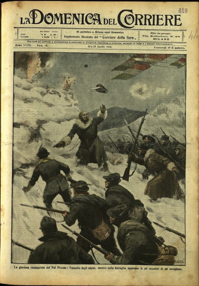 LA DOMENICA DEL CORRIERE 16 - 23 Aprile 1916 Anno … | Immagine principale