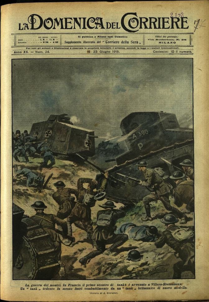 LA DOMENICA DEL CORRIERE. 16 - 23 giugno 1918. Anno …