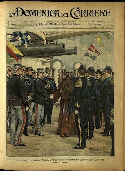 LA DOMENICA DEL CORRIERE 16 febbraio 1902 Anno IV - … | Immagine principale