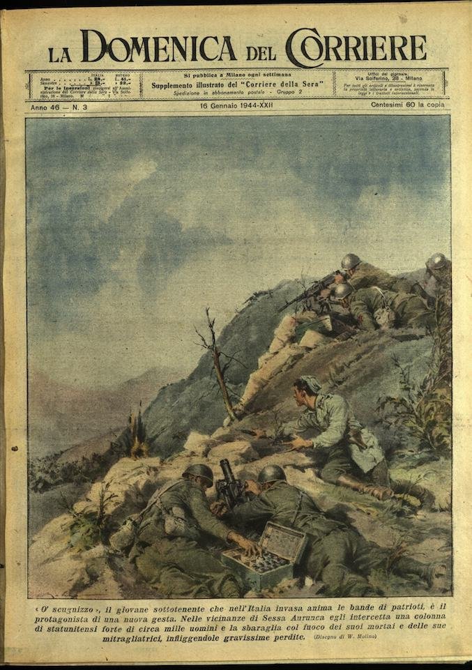 LA DOMENICA DEL CORRIERE 16 gennaio 1944 Anno XLVI - … | Immagine principale