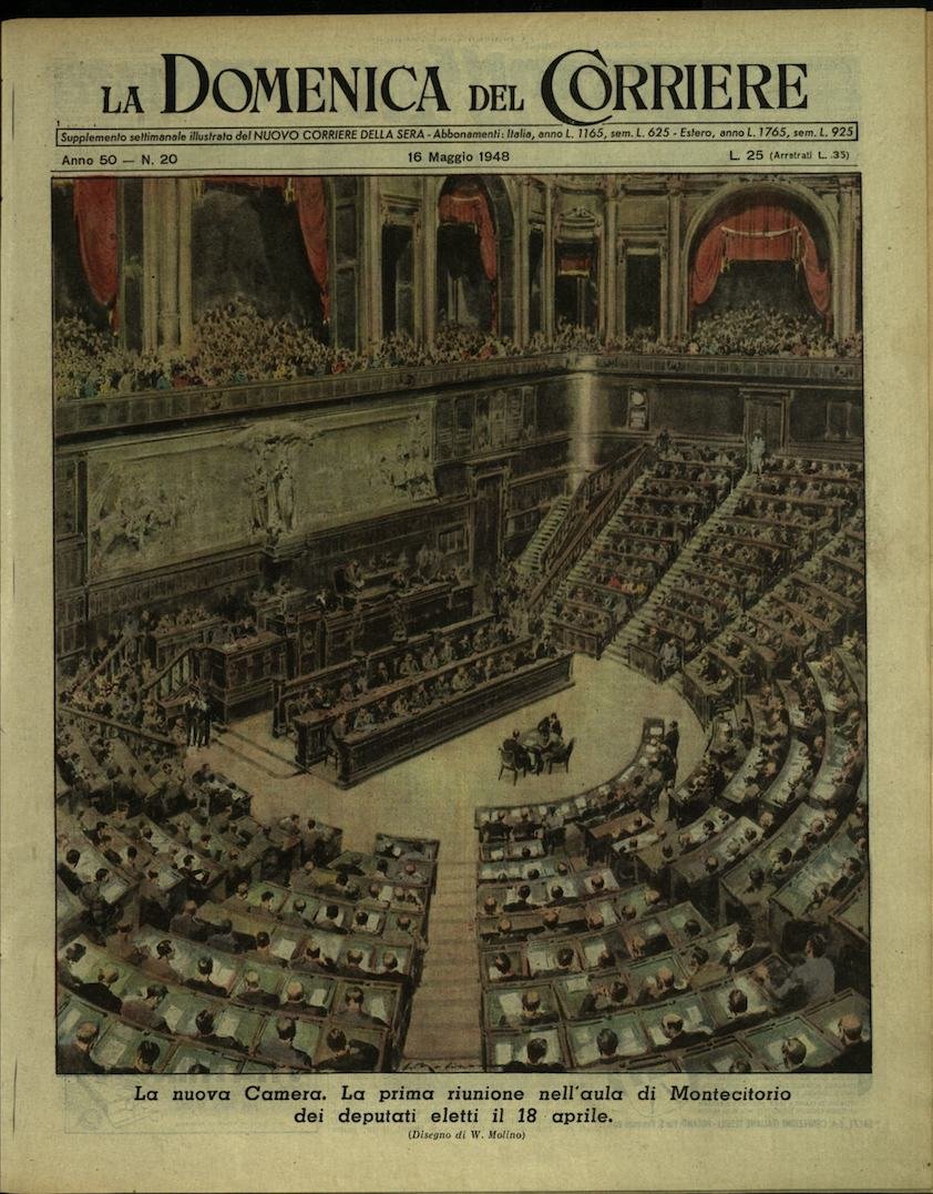 LA DOMENICA DEL CORRIERE. 16 maggio 1948. Anno L - …
