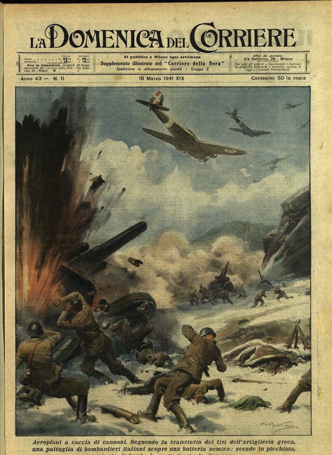 LA DOMENICA DEL CORRIERE 16 marzo 1941 Anno XLIII - … | Immagine principale